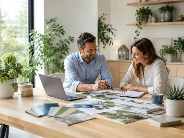 Professionals bespreken een samenwerking met City Wonen binnen wonen en lifestyle